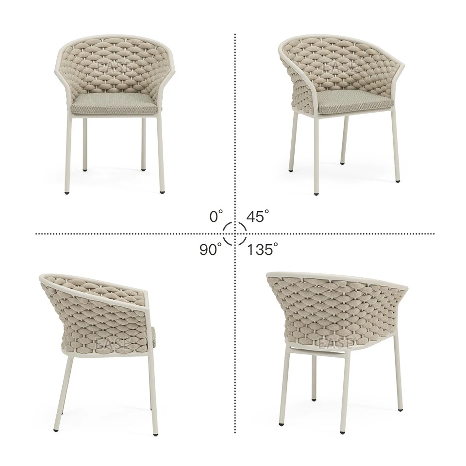 5 rope back dining chairs wholesale